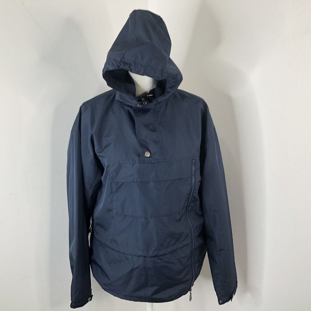 Grand Slam Men’s Lightweight Pull Over Windbreaker Jacket Size S Blue  1/4 Zip